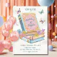 1st Chapter storybook birthday party Invitation | Zazzle