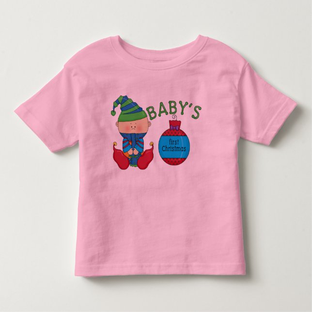 1st Christmas Elf Tshirts and Gifts (Front)
