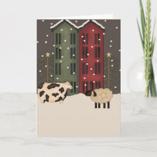 1st Christmas in New Home Card
