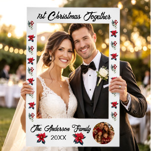1st Christmas Together Family Photo Selfie Frame