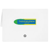 1st Class International Flight Attendant Cards (Back Horizontal)