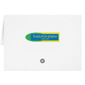 1st Class International Flight Attendant Cards (Back Horizontal)