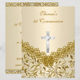 1st Communion Party Invitation