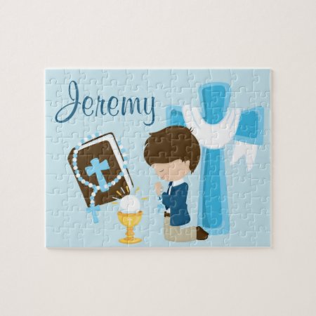 1st Communion Personalized Name Puzzle