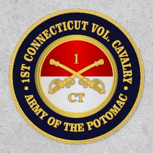 1st Connecticut Cavalry rd  Patch