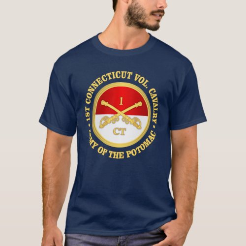 1st Connecticut Cavalry rd T_Shirt