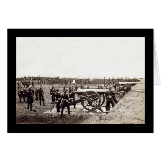 1st Connecticut Heavy Artillery at Fort Richardson Card