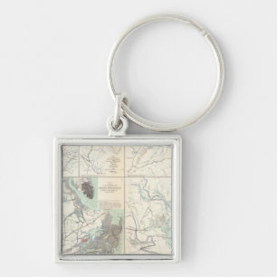 1st Corps Army of Virginia Secessionville Keychain