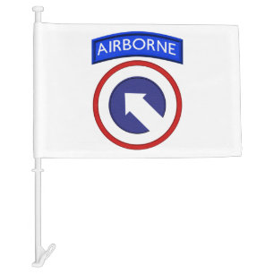 1st Corps Support Command Airborne Car Flag