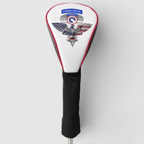 1st Corps Support Command Airborne Golf Head Cover