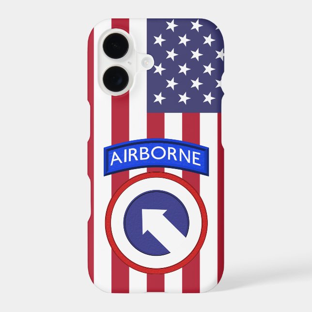 1st Corps Support Command Airborne Iphone Case (Back)