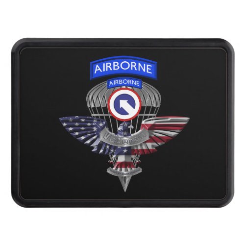 1st Corps Support Command Airborne Veteran Hitch C Hitch Cover