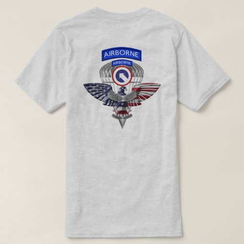 1st Corps Support Command Airborne Veteran T_Shirt