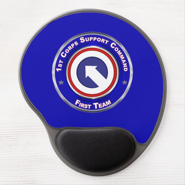 1st Corps Support Command Gel Mouse Pad (Front)