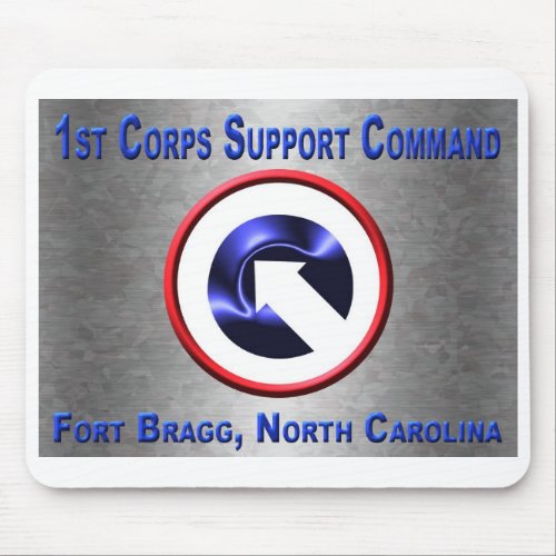 1st Corps Support Command Mouse Pad