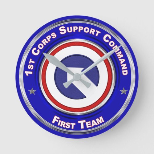 1st Corps Support Command Round Clock