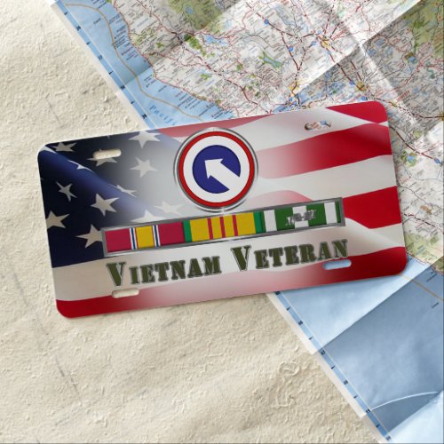 1st Corps Support Command Vietnam License Plate