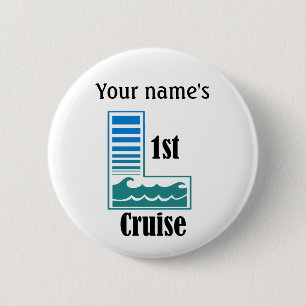 1st Cruise Pinback Button