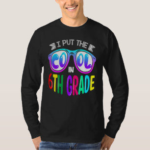 1st Day Of 6th Grade For Boys Girls Cool In Sixth T-Shirt