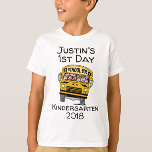 my first day of kindergarten shirt