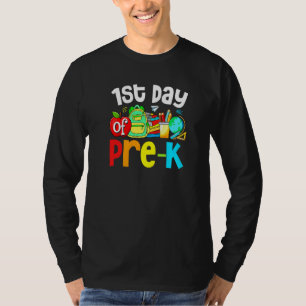1st Day Of Pre K Cute Teacher Student Squad T-Shirt