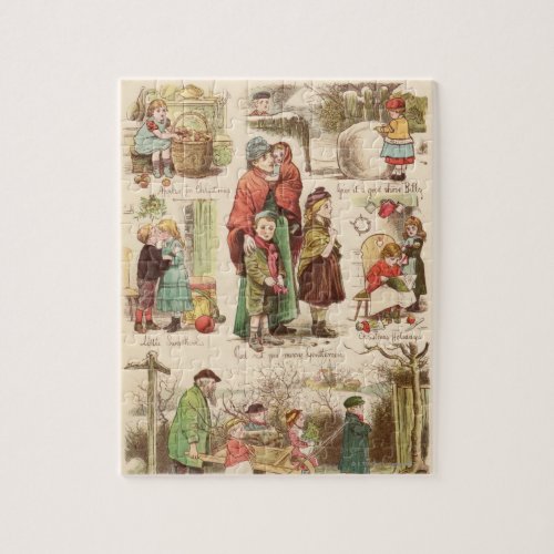 1st December 1879 A set of Christmas sketches Jigsaw Puzzle