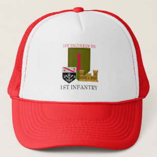 1ST ENGINEER BATTALION 1ST INFANTRY HAT
