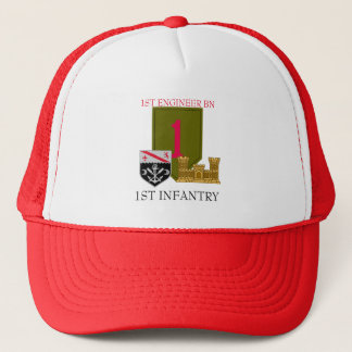 1ST ENGINEER BATTALION 1ST INFANTRY HAT