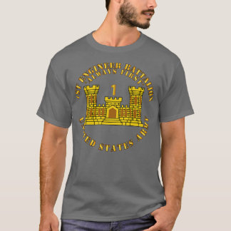1st Engineer Battalion Always First ENG Branch Num T-Shirt