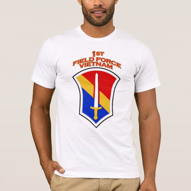 1st Field Force Vietnam shoulder patch T-shirt (Front)
