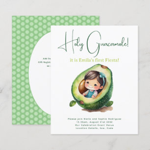 1st Fiesta Birthday For a Girl Avocado BUDGET