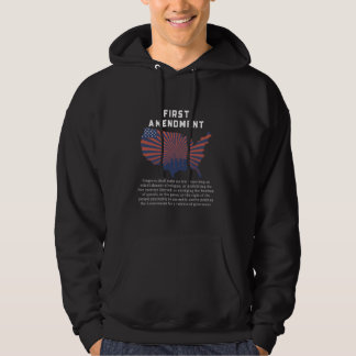 1St First Amendment U.S. Constitution Patriot US H Hoodie