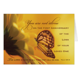 New 22 Anniversary Death Card