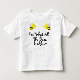 1st First Bee Day Birthday Buzz Toddler T-shirt