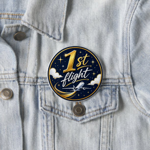 1st flight airplane button