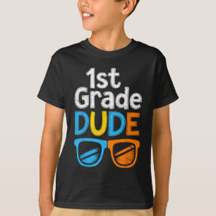1st Grade Bruh First Grade Dude Back To School For T-Shirt