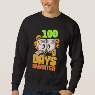 1st Grade Child 100 days smarter pupil Sweatshirt