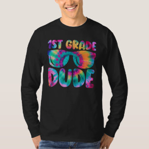 1ST Grade Dude Student Back To School First Grade T-Shirt