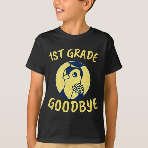 1st Grade  Goodbye Graduation 2024 T_Shirt