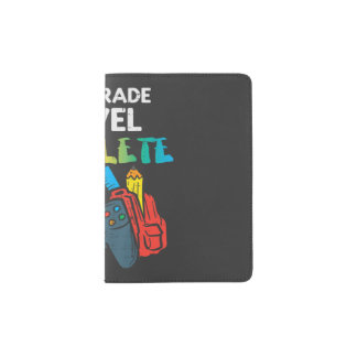 1St Grade Level Complete Gaming Boy Last Day  Passport Holder