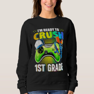 1st Grade Level Unlocked Game On 1st Grade Back To Sweatshirt