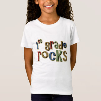 1st Grade Rocks First T-Shirt