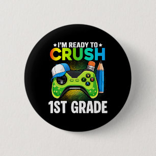 1st Grade Shirts For Boys Video Game Gaming Ck To Button