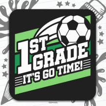 1st Grade Soccer Football First Day Back To School
