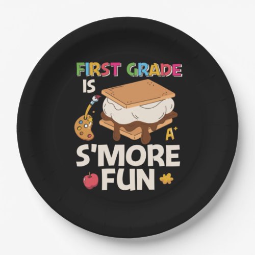 1st Grade Teacher First Grade Is Smore Fun Paper Plates