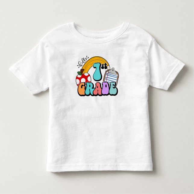 1st Grade Toddler T-shirt (Front)