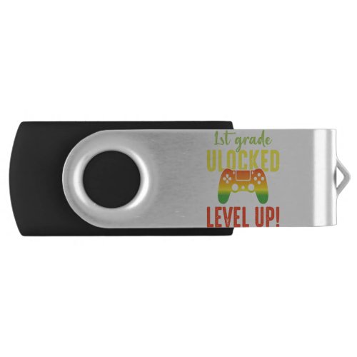1st Grade Unlocked Level Up Game Controller Flash Drive