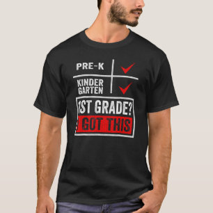 1st Grader Back To School First Grade Student Kids T-Shirt