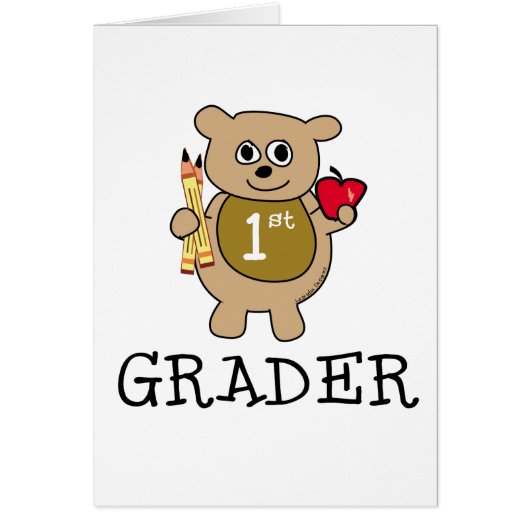 1st Grader Cards (Front)