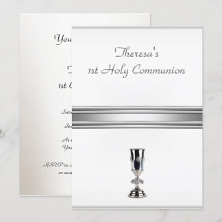 1st Holy Communion Party Invitation